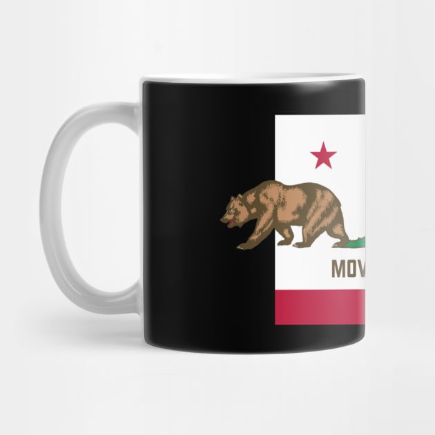 Moving To Montana - Leaving California Funny Design by lateedesign